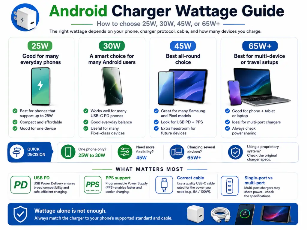 Best Fast Chargers for Android
