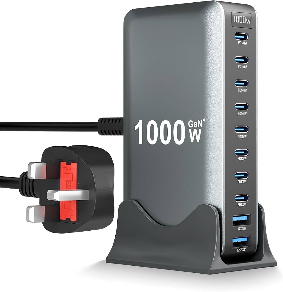 1000W GaN Charger USB C Fast