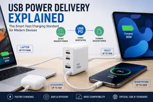 USB Power Delivery explained with a USB-C PD charger