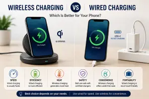 Wireless Charging vs Wired Charging