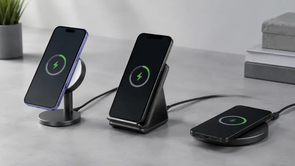 Qi2 magnetic charger, wireless charging stand and flat Qi charging pad