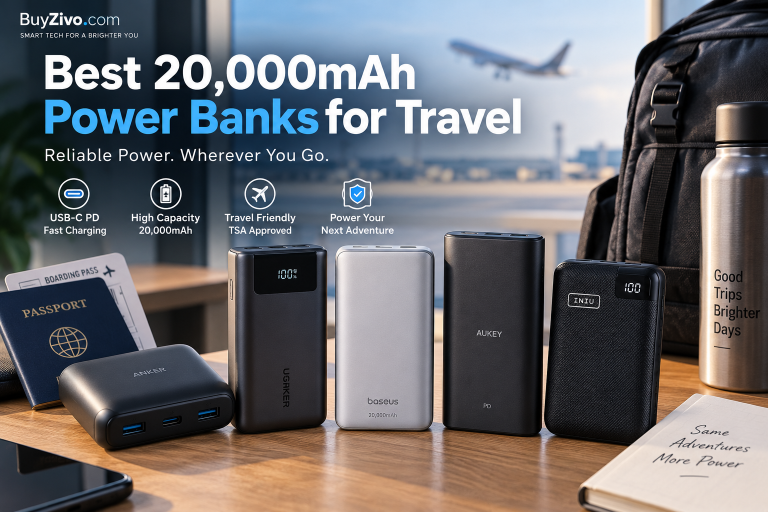 Best 20000mAh power banks for travel in 2026