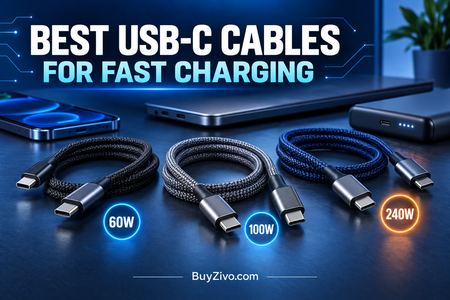 Best USB-C cables for fast charging phones and laptops in 2026